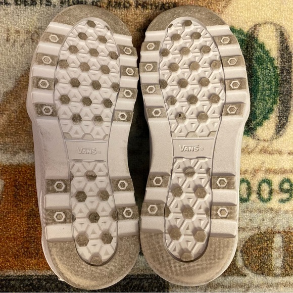 VANS SK8-HI SENTRY WOMENS Size 8.5 Lugged High Top boot Tie dye Blue Platform - Picture 10 of 15